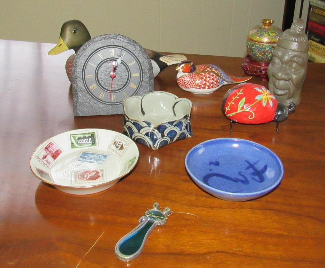 Stamp Dish Pottery Oriental Items & Misc (1 of 4)