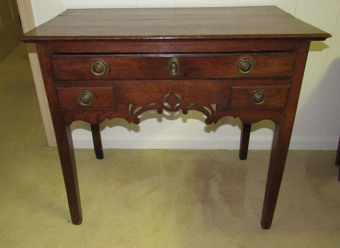 English Oak Lowboy (1 of 8)