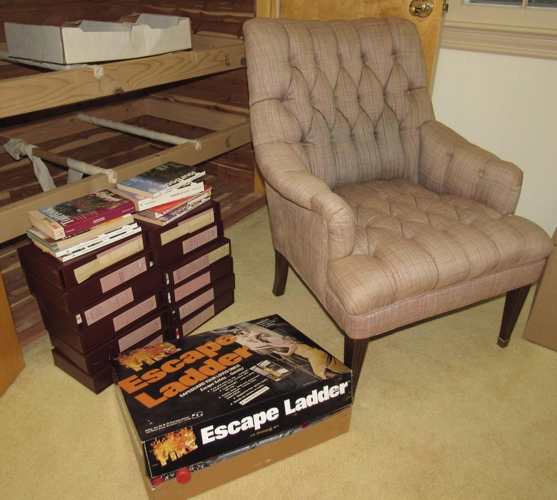 Chair Fire Escape Ladder and Maps (1 of 5)