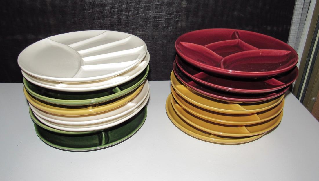 Vintage Mid Century Modern Divided Dishes (1 of 6)