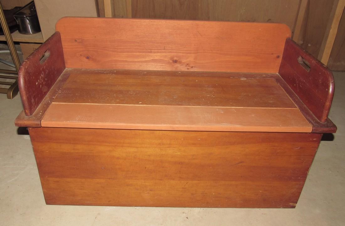 Toy Box Filled with Wrapping Paper: Approx 18" x 38" x 22" tall