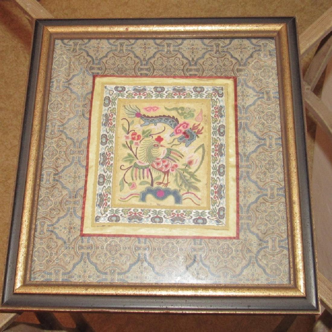 Framed Embroidered Tapestry (1 of 4)