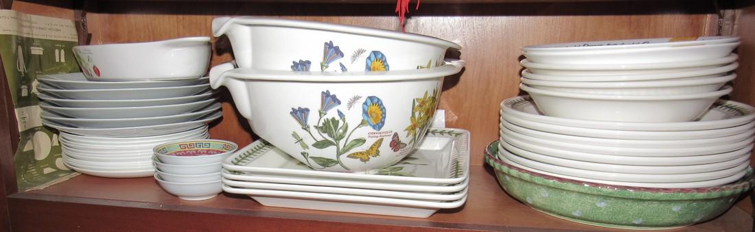 Kent Pottery Dansk Port Meirion Dinnerware & Oriental: Getting all pictured. We do not visually inspect every item for damage. Sold as is , as pictured.