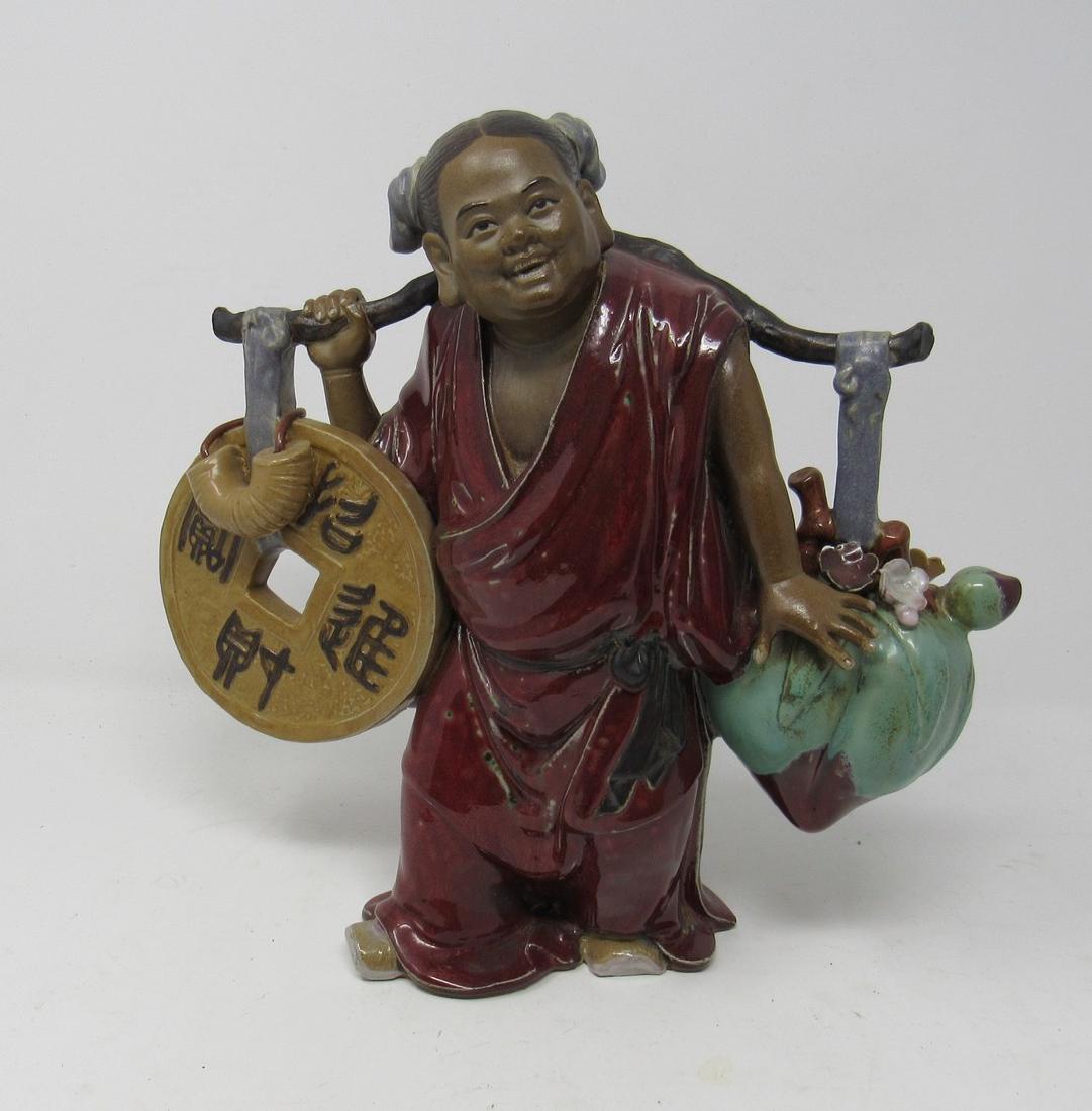 Oriental Statue: Approx 11" tall