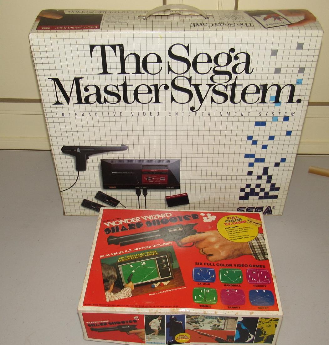 Sega Master Video Game System & Wonder Wizard: Both sold in untested condition