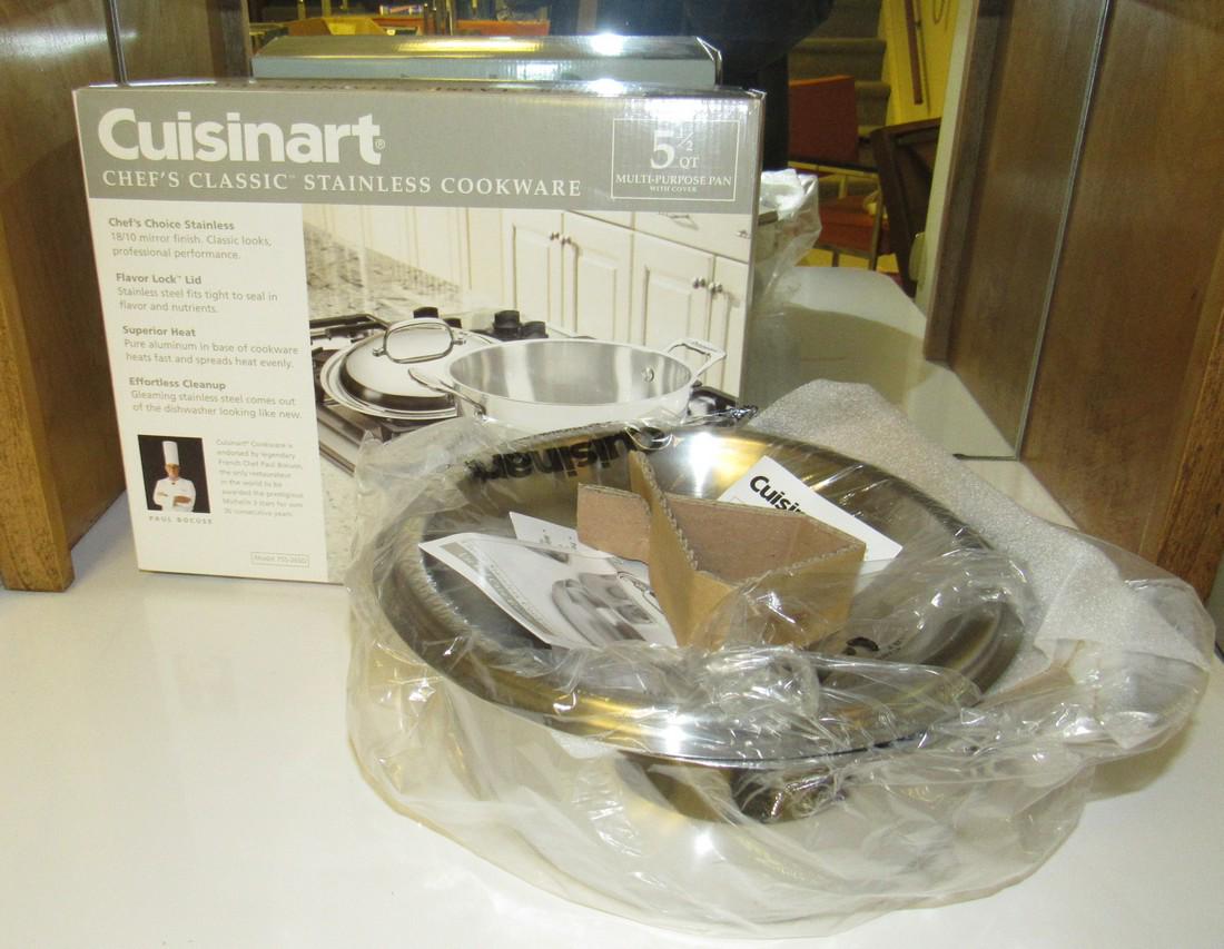 Cuisinart 5 1/2 Qt Multi Purpose Pan New !: New!