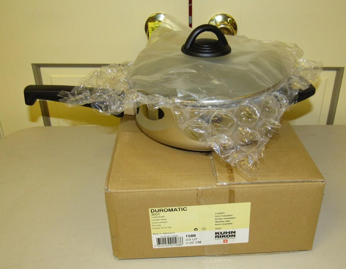 Kuhn Rikon Duromatic 3051 Pot: New!