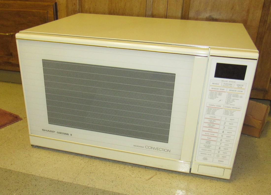 Sharp Carasoul II Convection Oven: Sold in untested condition
