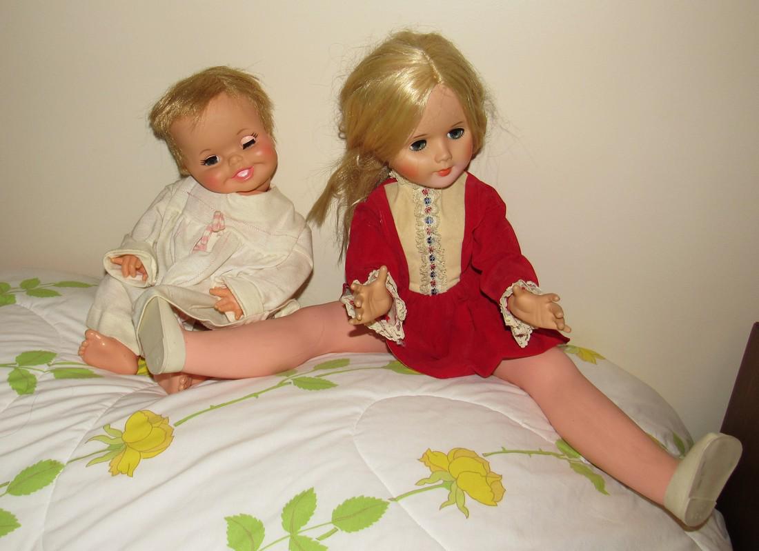 Egee 24" 1965 Ideal Dolls: Getting both pictured