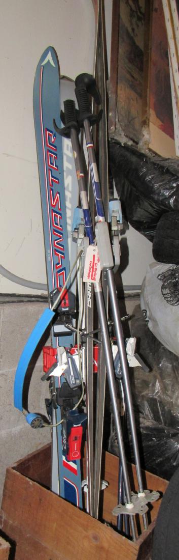 Skis and Poles: Skis and Poles only