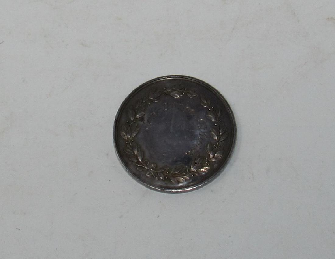 1877 Merit Award Jane Duncan Calhoun: Approx 1 7/16" in diameter