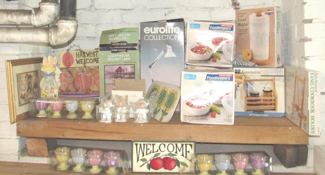 Kitchenware Lamps Crafts Plates Easter Decoration: Getting all pictured, Must take all