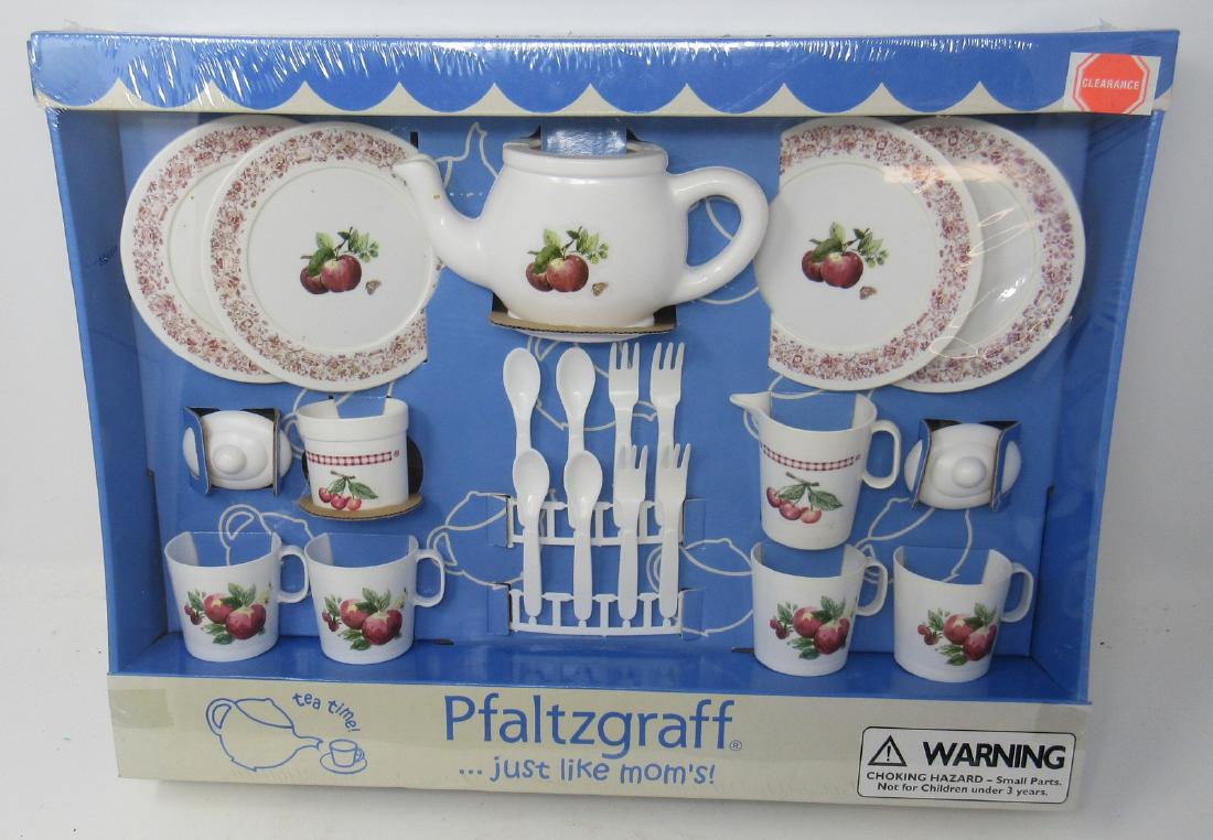 Pfaltzgraff Childs Tea Set (1 of 1)