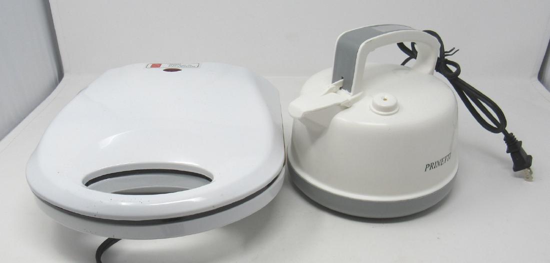 Sandwich Maker Electric Teapot: Both are new and never used.