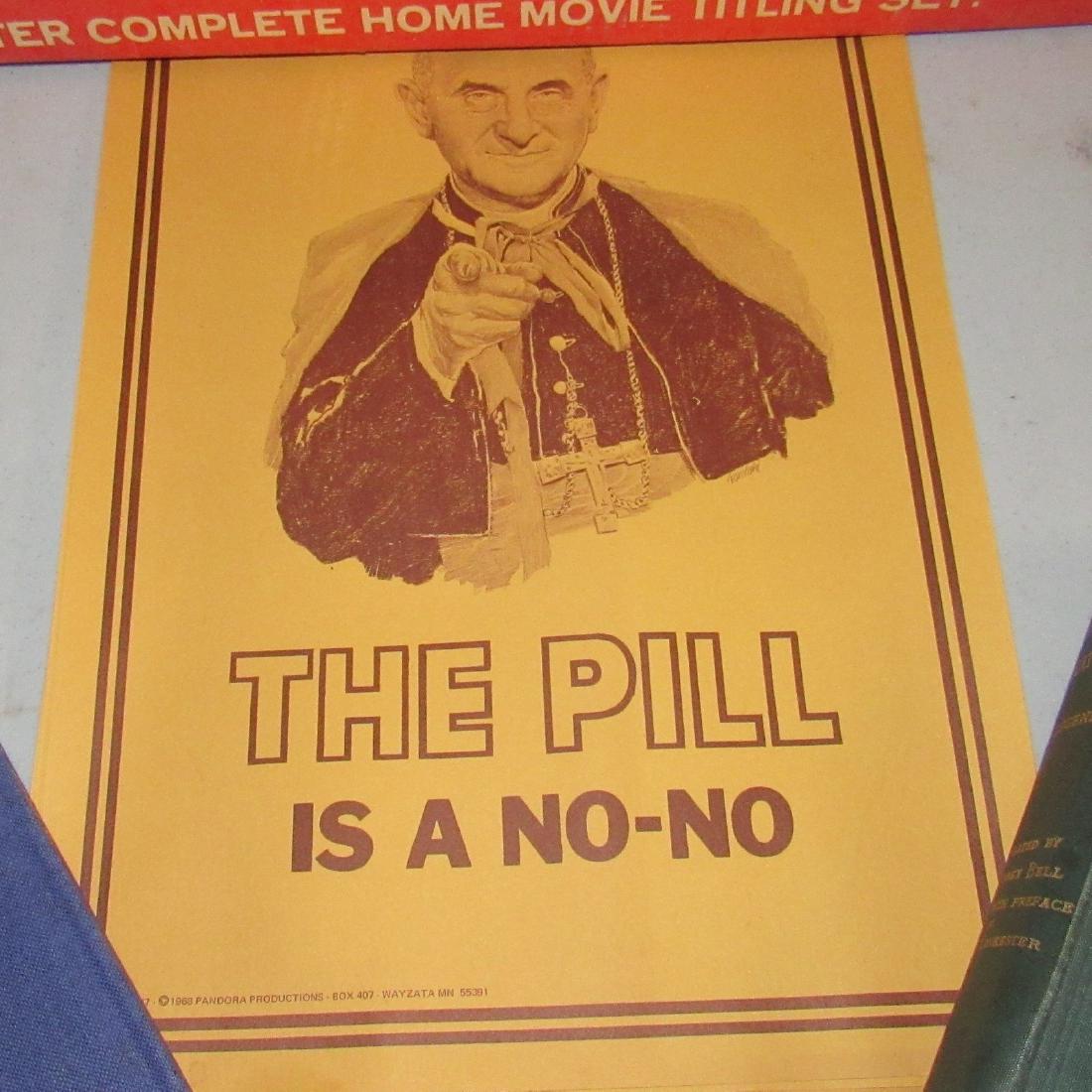 3 1968 The Pill is a No No Posters (1 of 1)