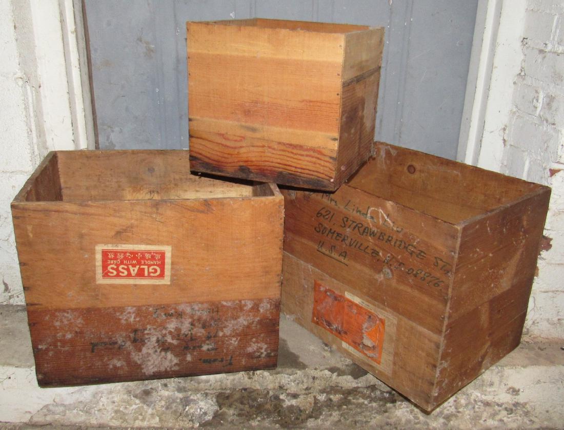 2 Wooden Crates (1 of 1)