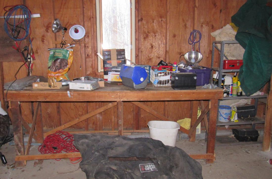 Workbench Shelf and Contents (1 of 7)