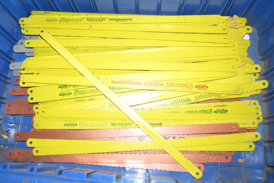 Large Lot of Hacksaw Blades: Getting all pictured