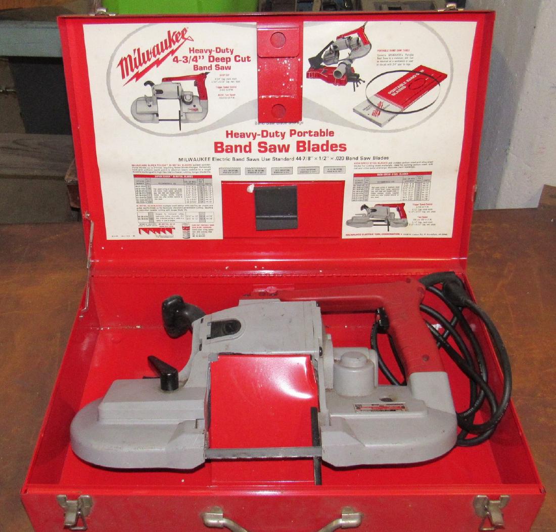 Milwaukee Heavy Duty 4 3/4" Deep Cut Band Saw