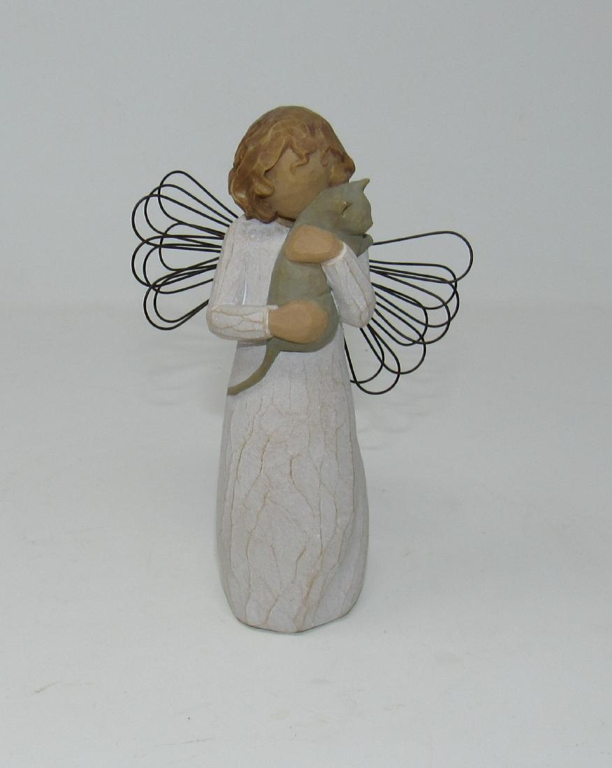 Willow Tree Angel with Cat