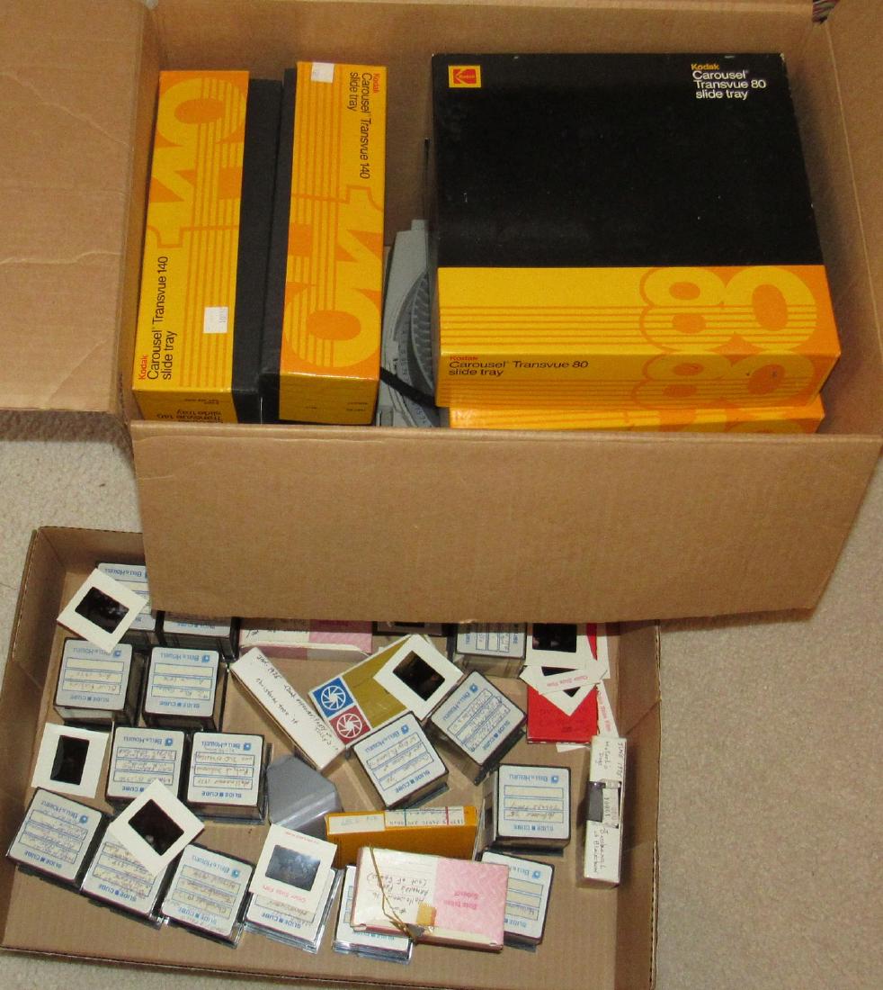 Kodak Slide Projector with Slides