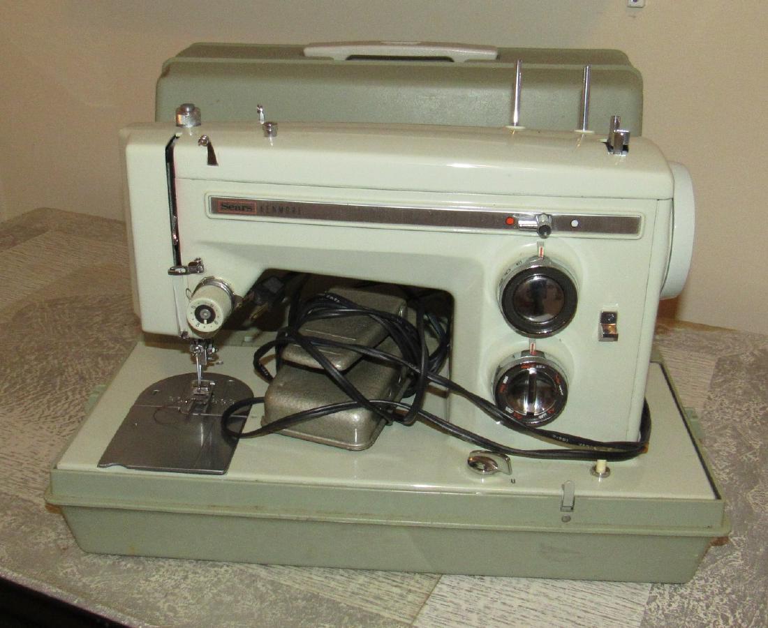 Sears Kenmore Sewing Machine: Sold in untested condition