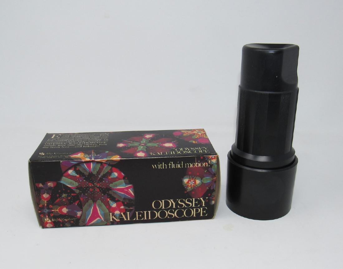1982 Odyssey Kaleidoscope: Approx 7" long. Looks like the fluid leaked