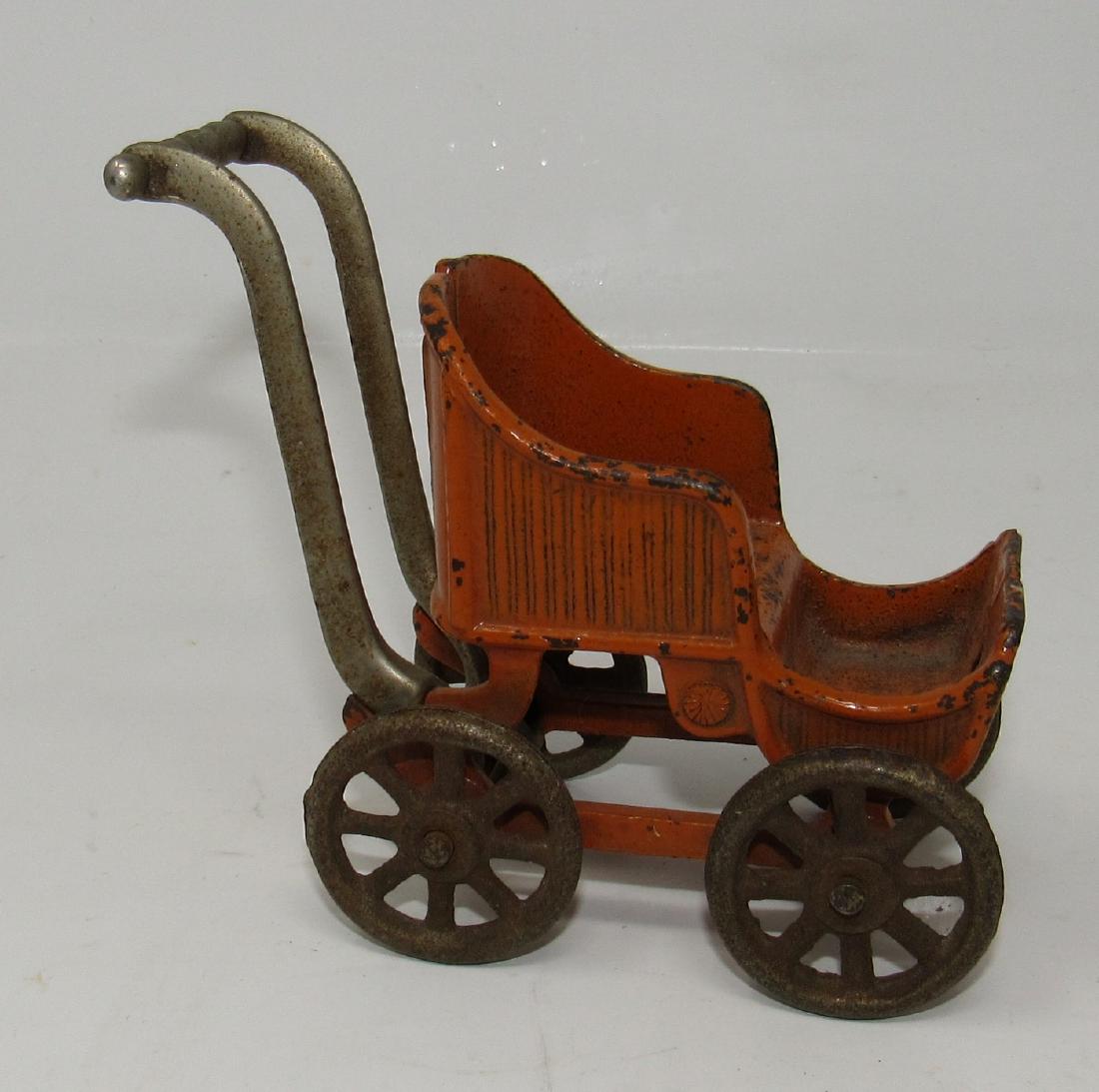 Arcade Toy Stroller: Approx 4 1/2" long