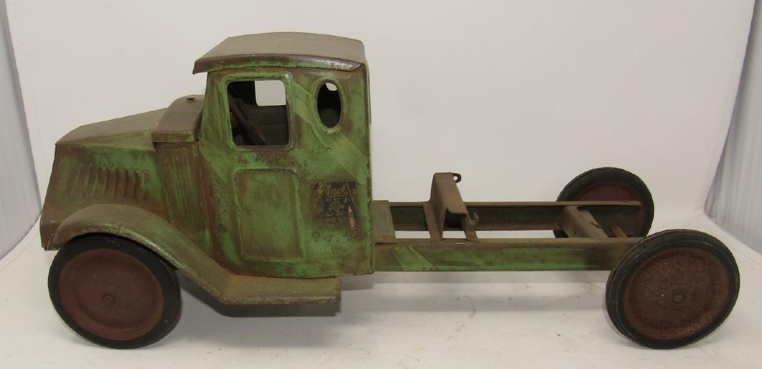 Steel Craft Mack Jr Dump Truck Chasis: Approx 20 1/2" long. No dents or dings
