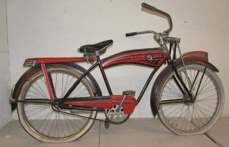 Super Deluxe Vintage Monarch Bicycle Monark Firestone Super