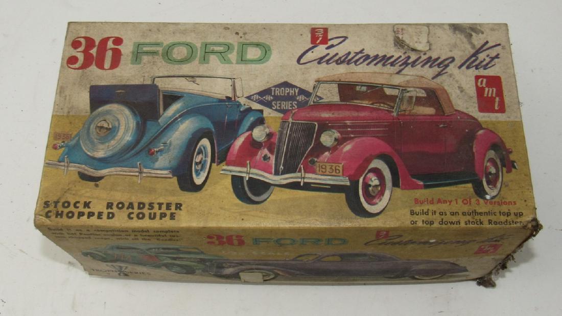 1936 Ford Customizing Kit Model Box with Parts AMT: Getting all pictured.