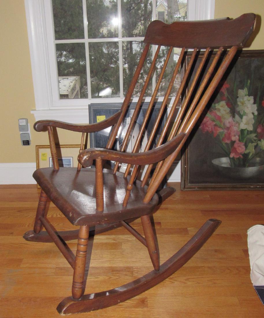 Plank Seat Rocker: Nice condition