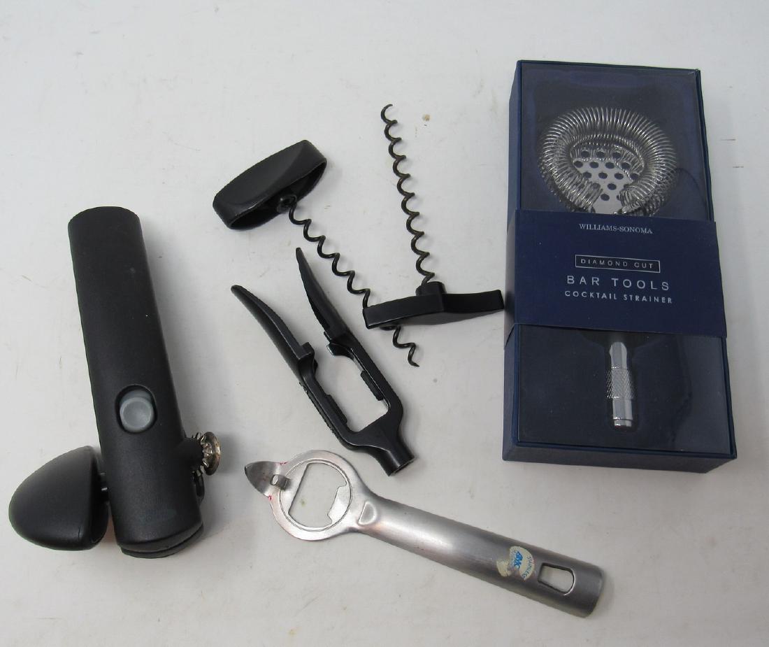 Bottle Openers Corkscrews Cocktail Strainer: Getting all pictured