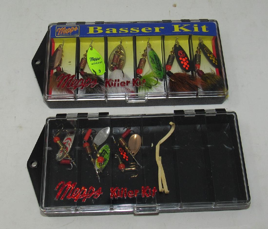 Mepps Basser Killer Kit Fishing Spinners Lures: Getting all pictured