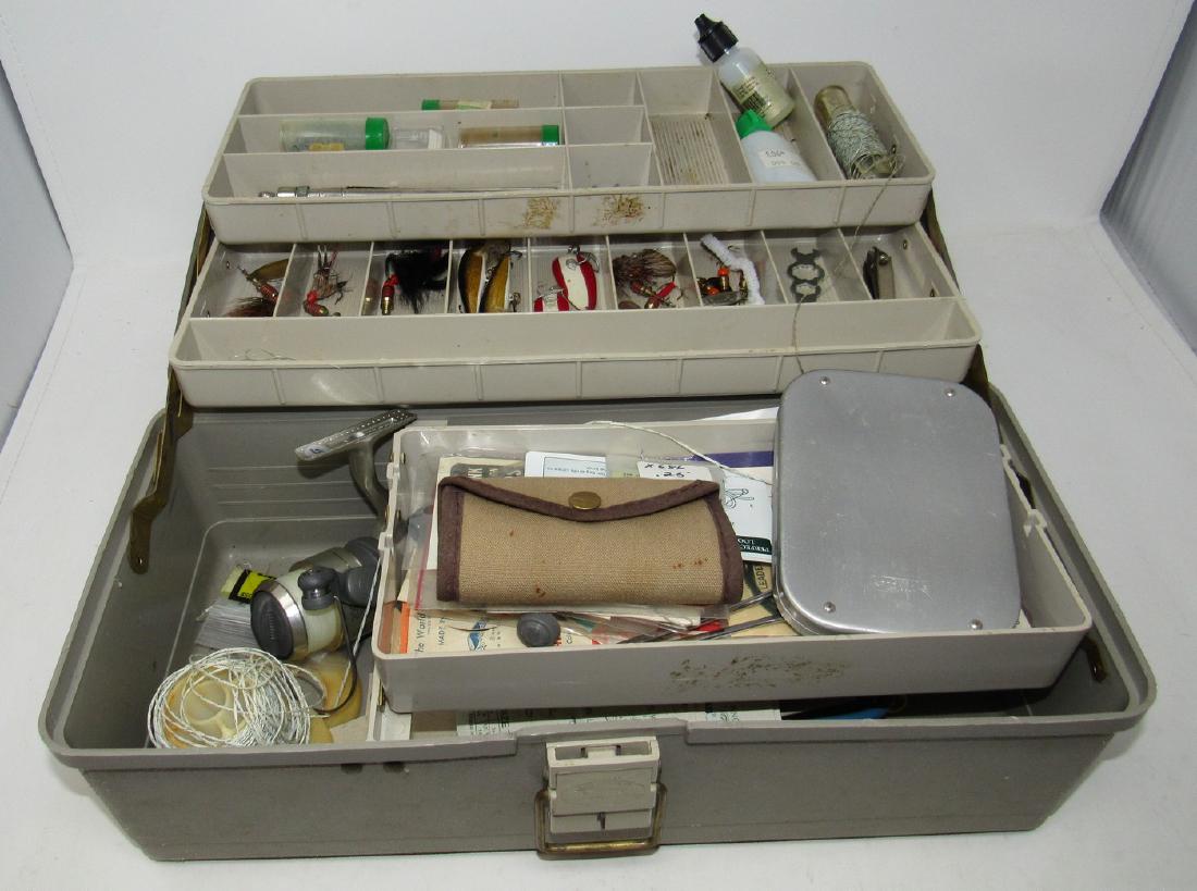 Fishing Tackle Box with Lures Flies Orvis Fly Bag: Getting all pictured
