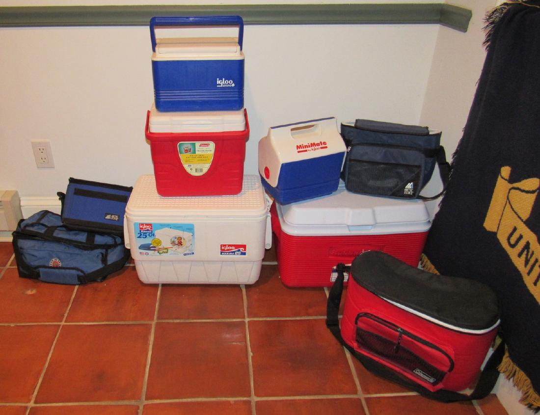 Igloo Marine Coleman Rubbermaid Coolers: Getting all pictured