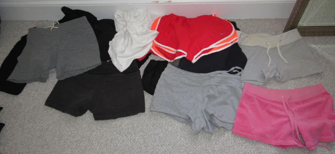 Juicy Coutune James Perse Gap Body Nike Monroe Shorts: Womens shorts, shirts, pants. Mostly size small.