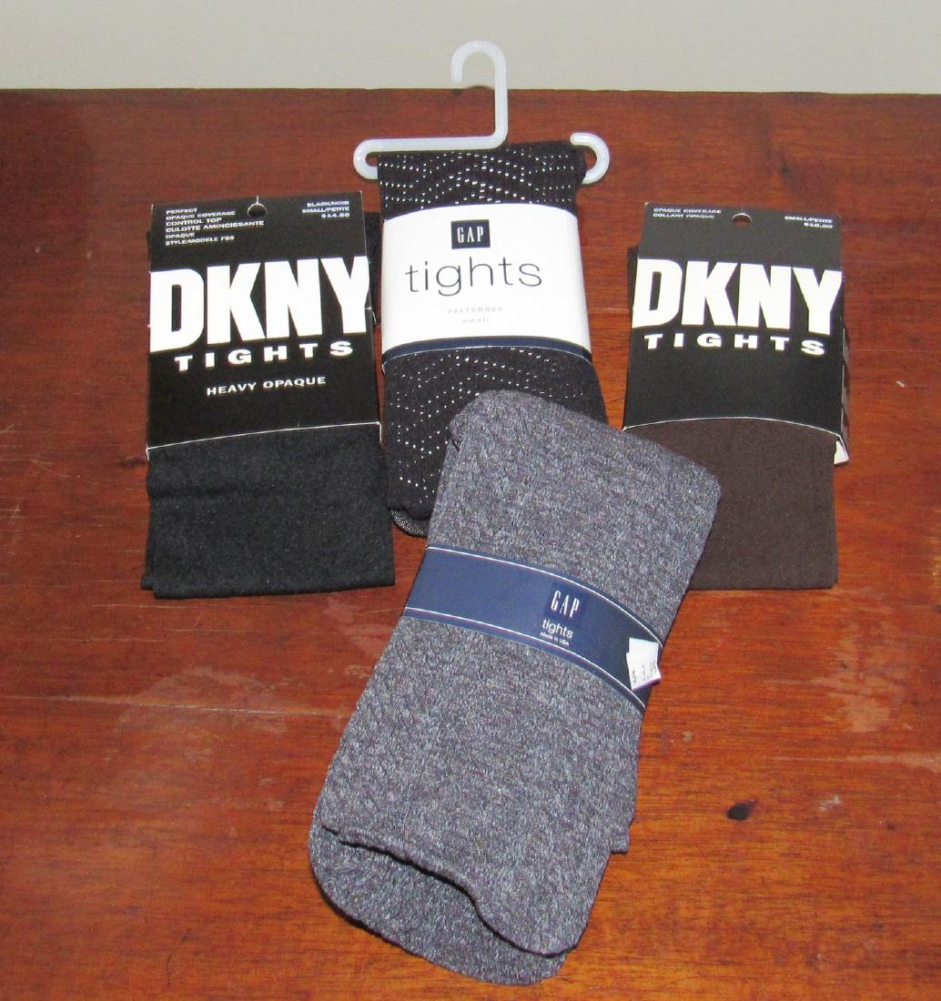 DKNY and Gap Tights Small and Petite: New