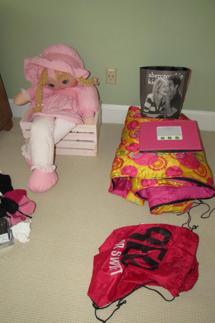 Misc Lot of Girls Bedroom Items: Getting all pictured. Take what you want and leave the rest