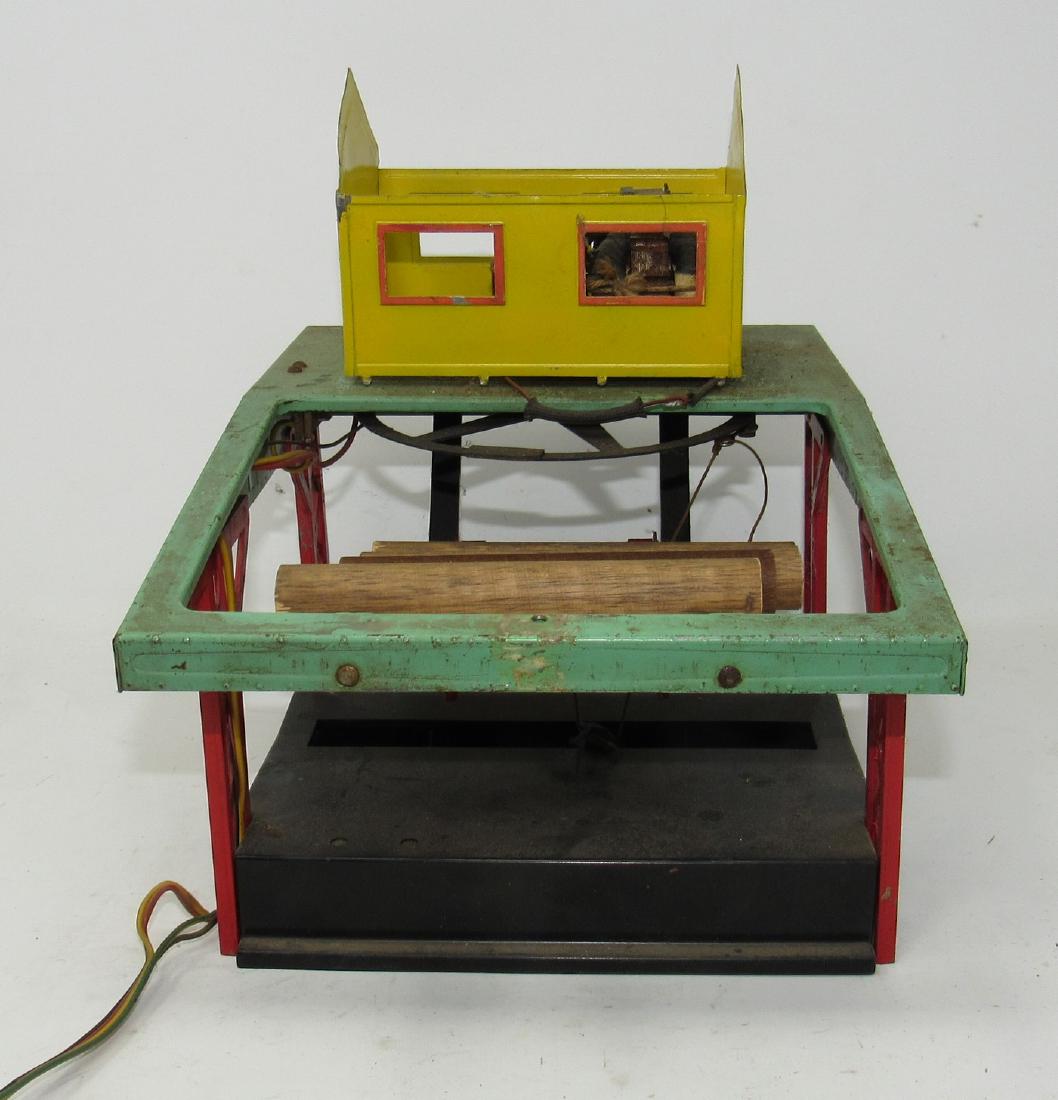 American Flyer Metal Log Loader: Missing some parts. Sold in untested condition