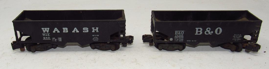 Wabash 940 BO 24203 American Flyer Hopper Cars: Need light cleaning