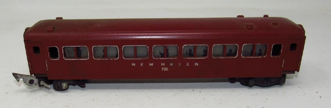 New Haven 735 Passenger Car with Silhouettes: American Flyer