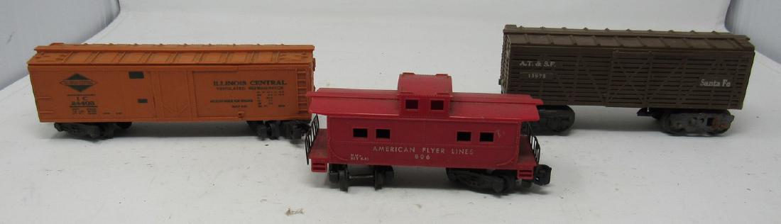 American Flyer 806 Caboose 24403 Box Car Marx 13975: Getting all 3