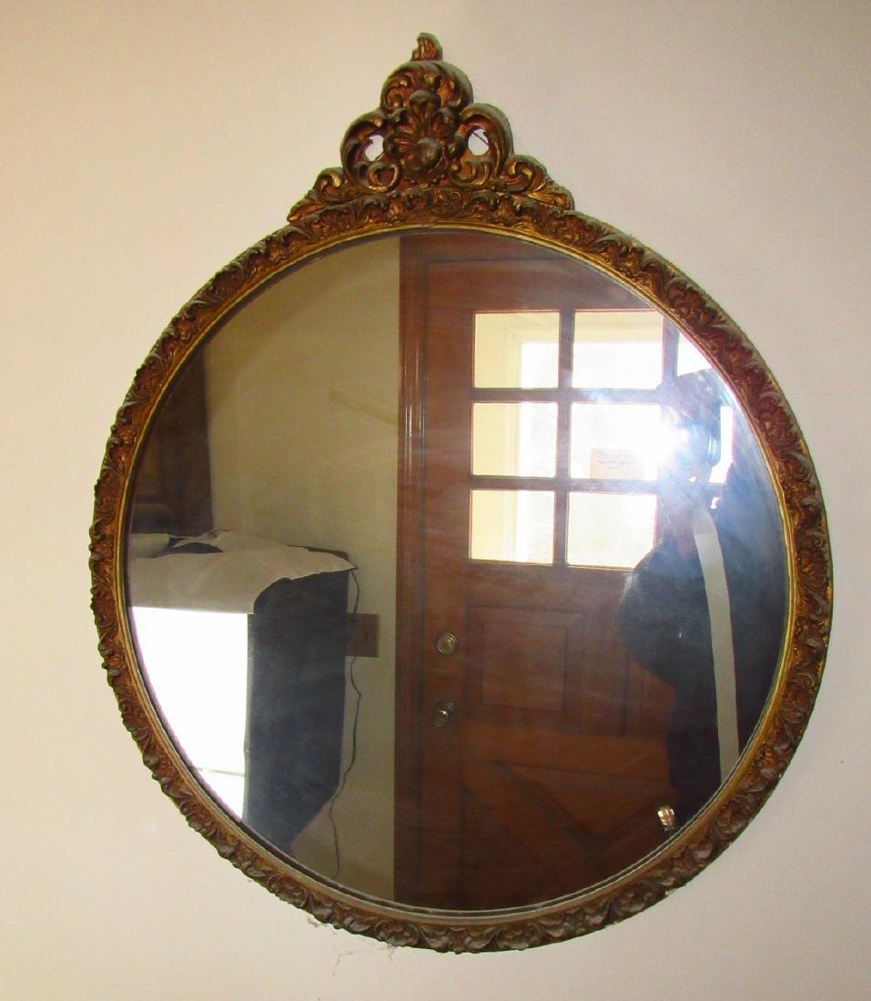 Gold Guilt Mirror (1 of 3)