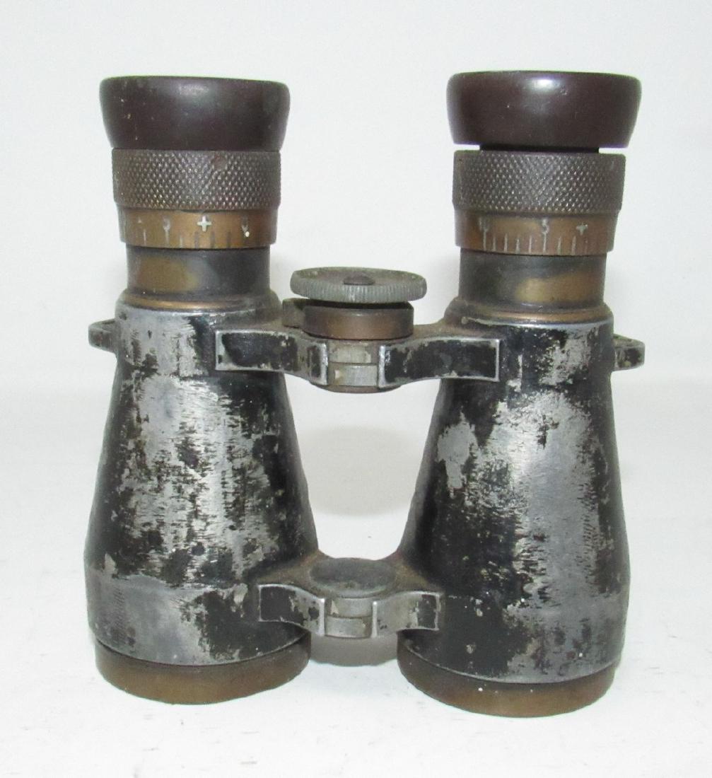 antique military binoculars