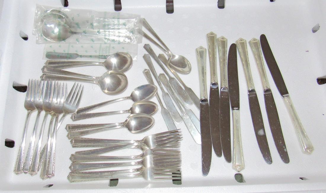 Processional Fine Arts Sterling Silver Flatware 41pcs (1 of 3)
