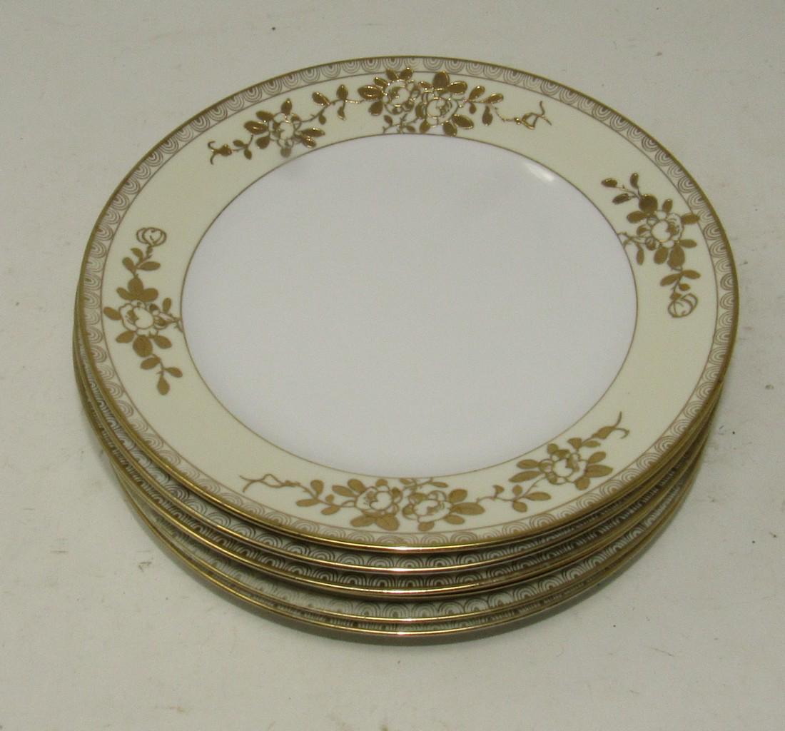 6 Hand Painted Nippon Plates (1 of 3)