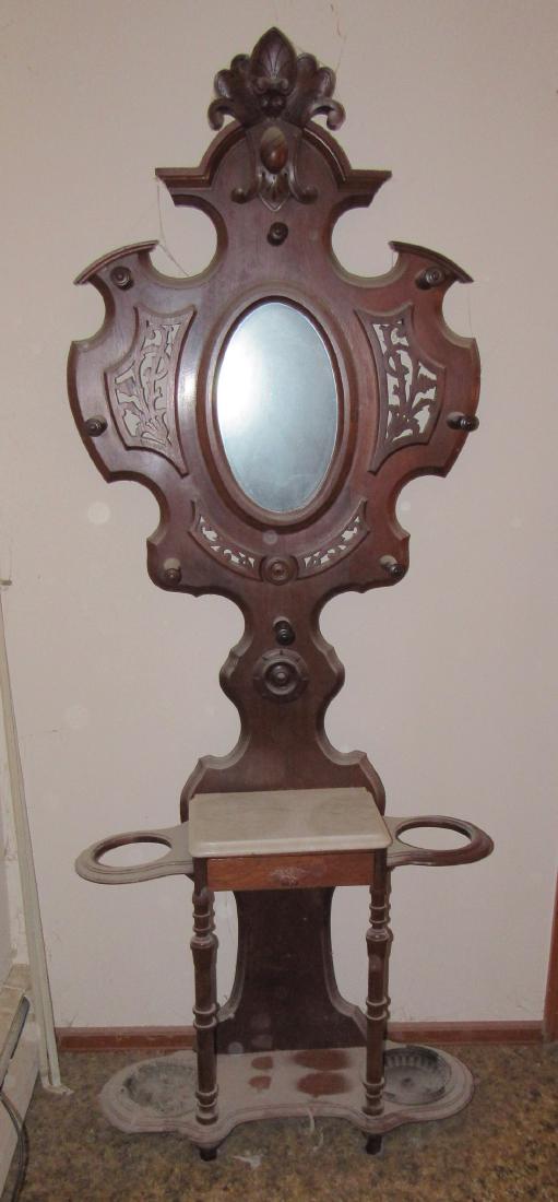 Antique Hall Rack (1 of 5)
