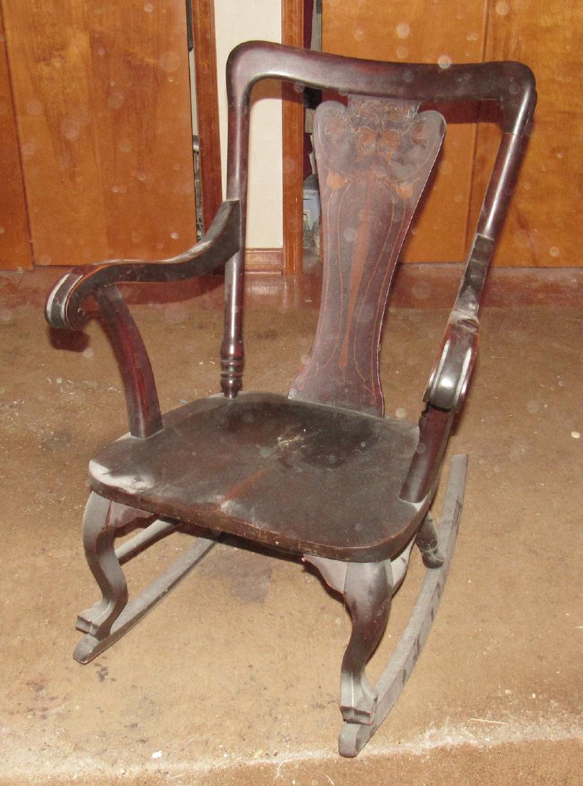 Rocker with Inlay: Nice condition