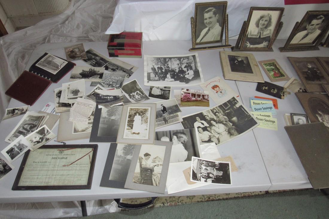 Photos Postcards Naval Discharge Paper Picture Frames: Getting all pictured